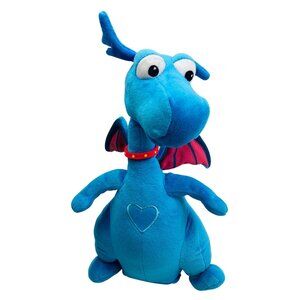 Disney Jr Talking Doc Mcstuffins Stuffy Dragon Plush Stuffed Animal 14" Tested